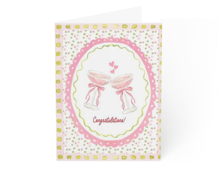 CONGRATULATIONS PINK - Note Card