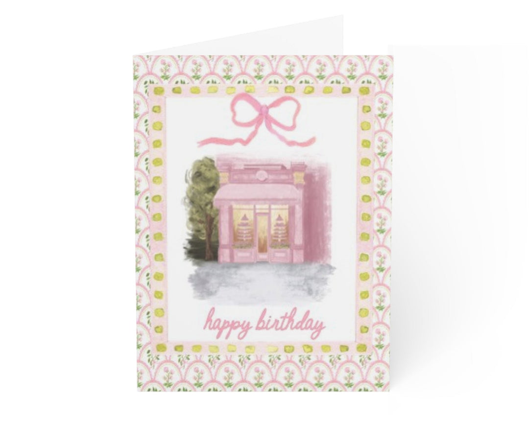 HAPPY PINK BAKERY - Note Card