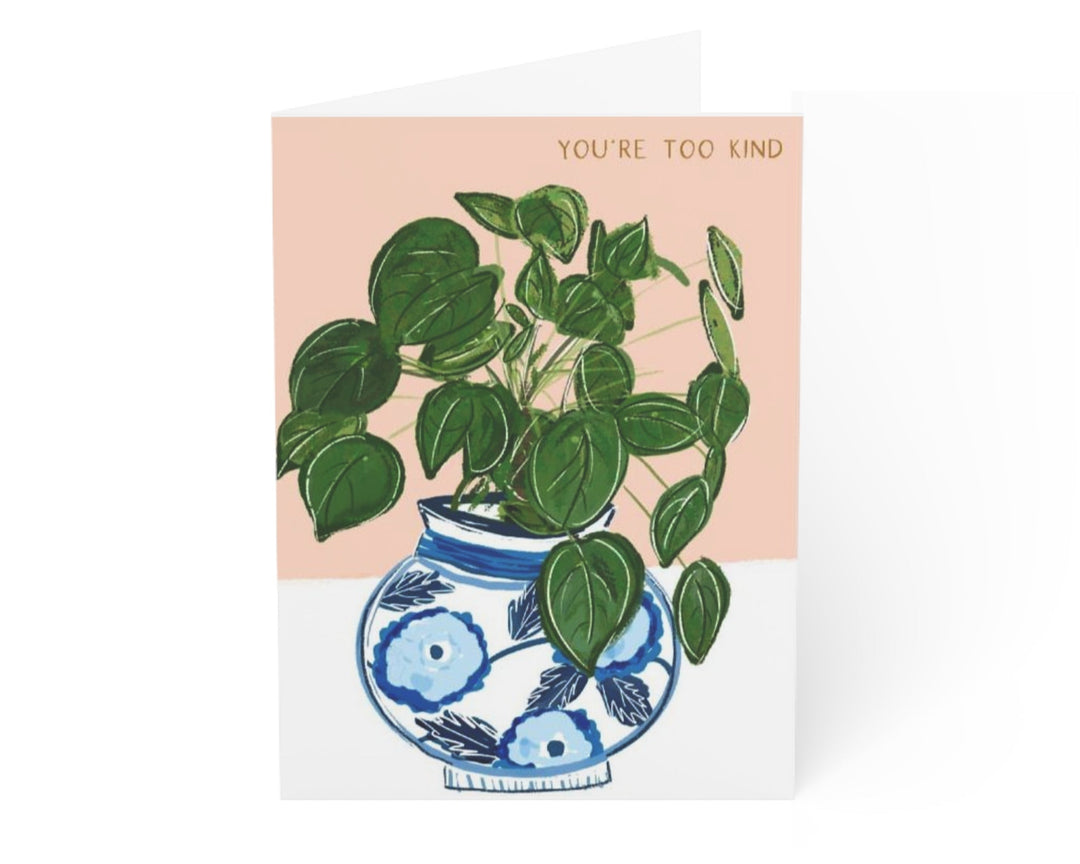 TOO KIND - Note Card