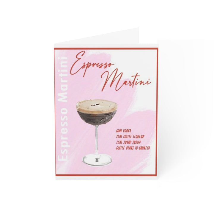 ESPRESSO MARTINI - Note Card