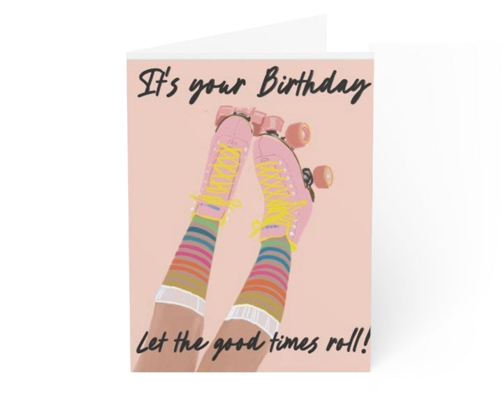 GOOD TIMES ROLL - Note Card