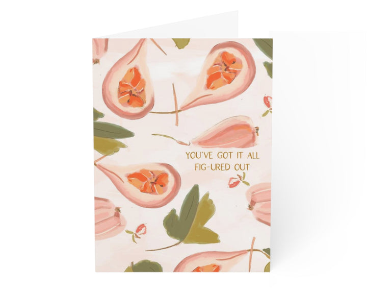 FIG-URED OUT - Note Card