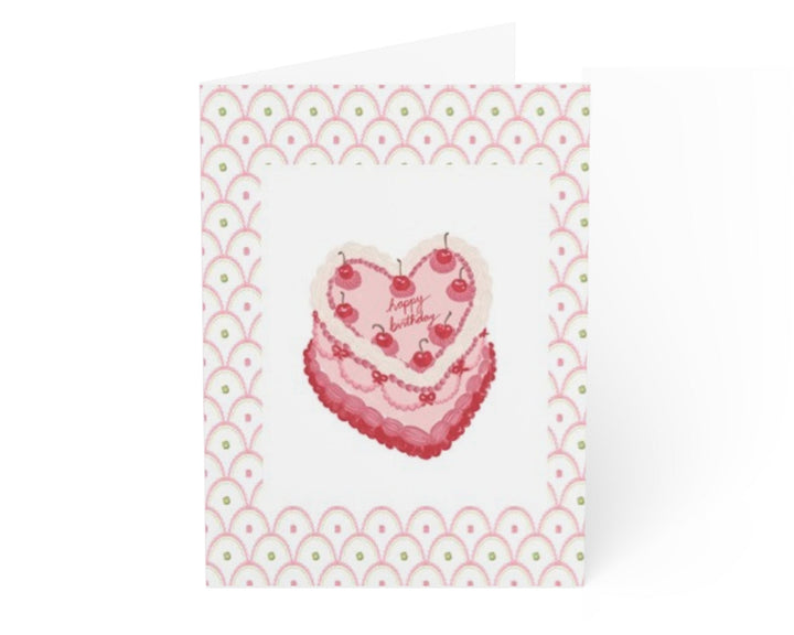 CHERRY CAKE - Note Card