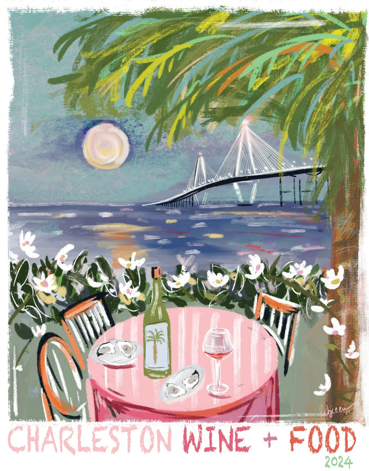 CHARLESTON FOOD & WINE '24 - Art Print