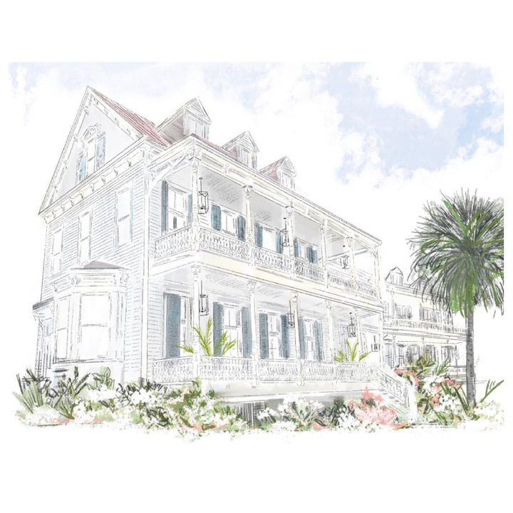 GUESTHOUSE CHARLESTON - Note Card