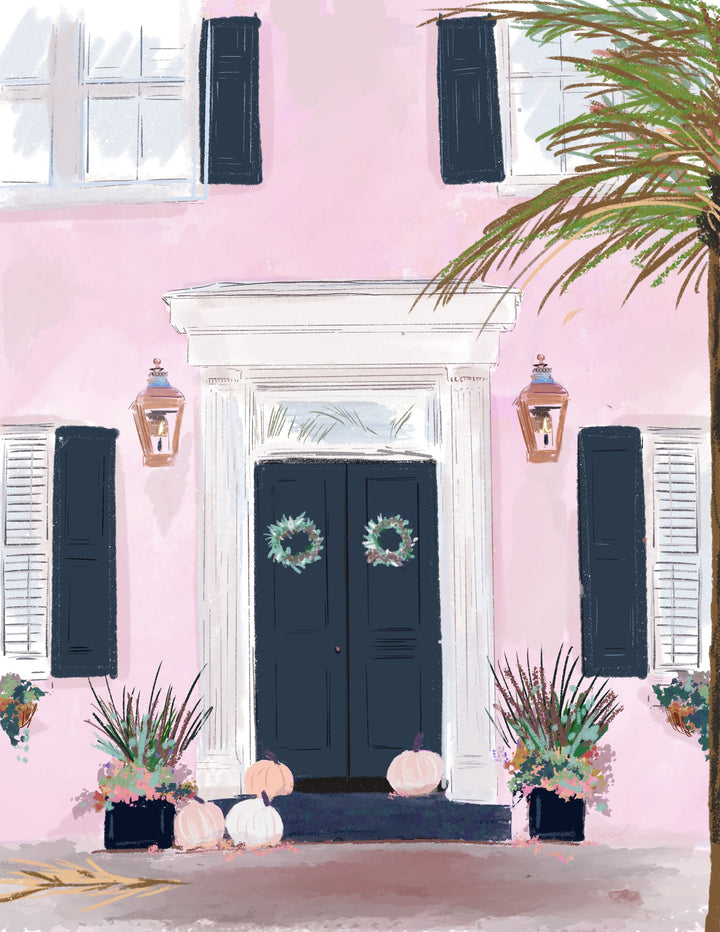PINK OCTOBER - Art Print
