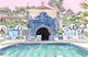FABULOUS BLUE POOL - Art Print