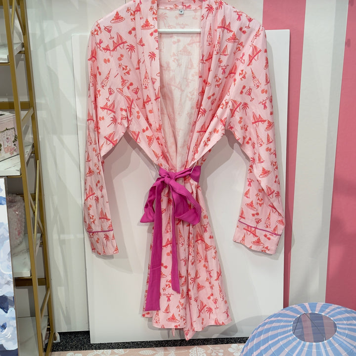 CHARLESTON TOILE - ROBE