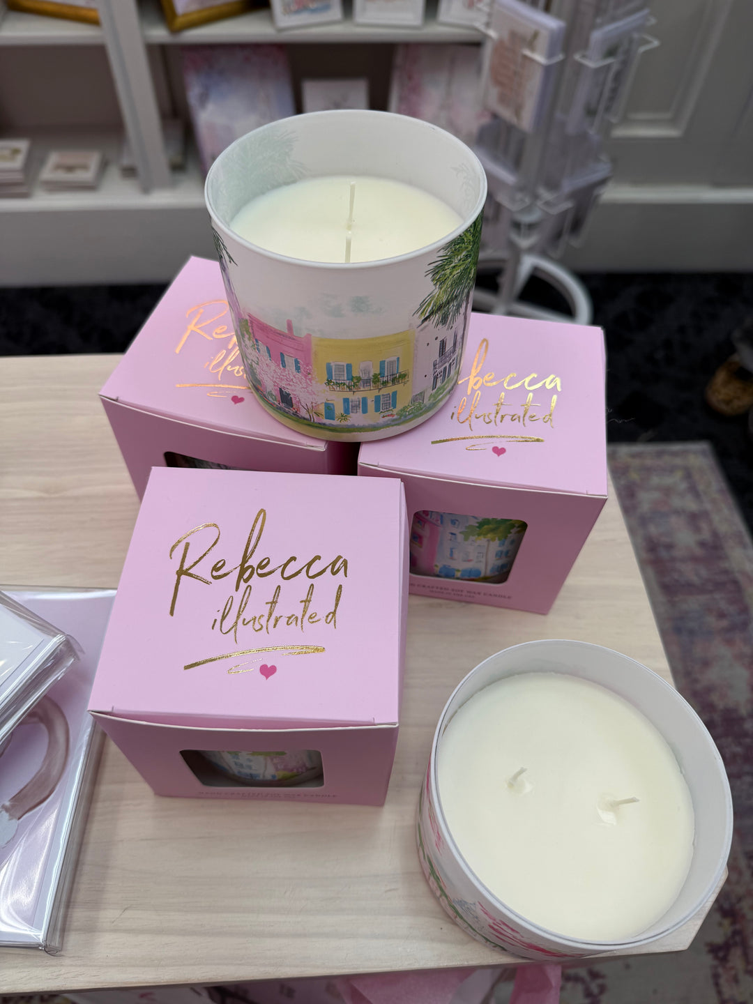 RAINBOW ROW - Candle