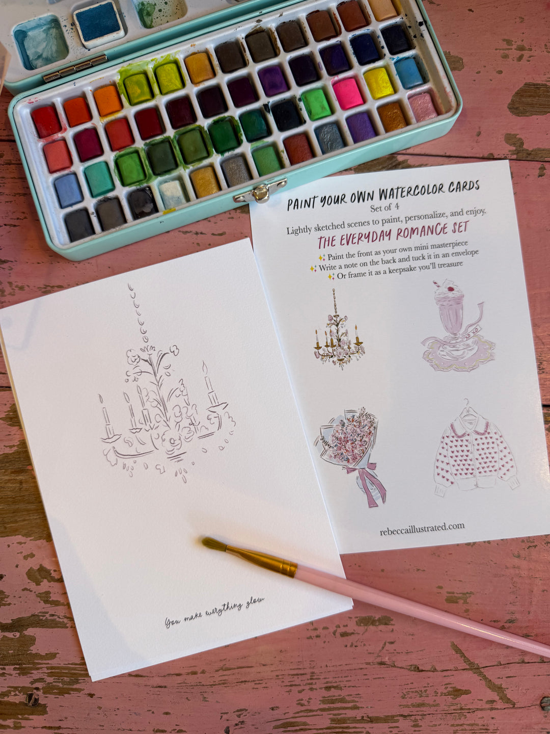 PAINT YOUR OWN:The Everyday Romance Set