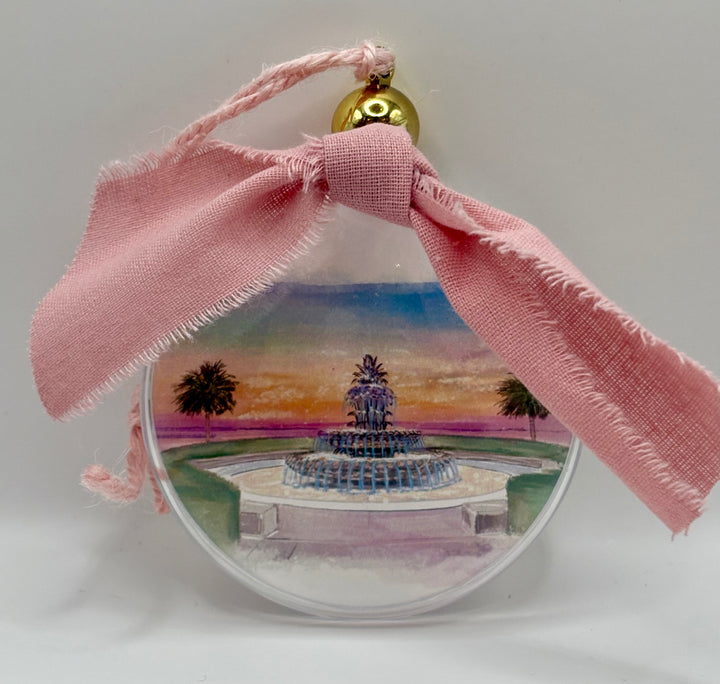PINEAPPLE FOUNTAIN - Ornament