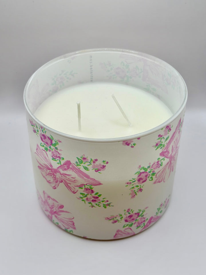 PREPPY PINK BOWS - Candle