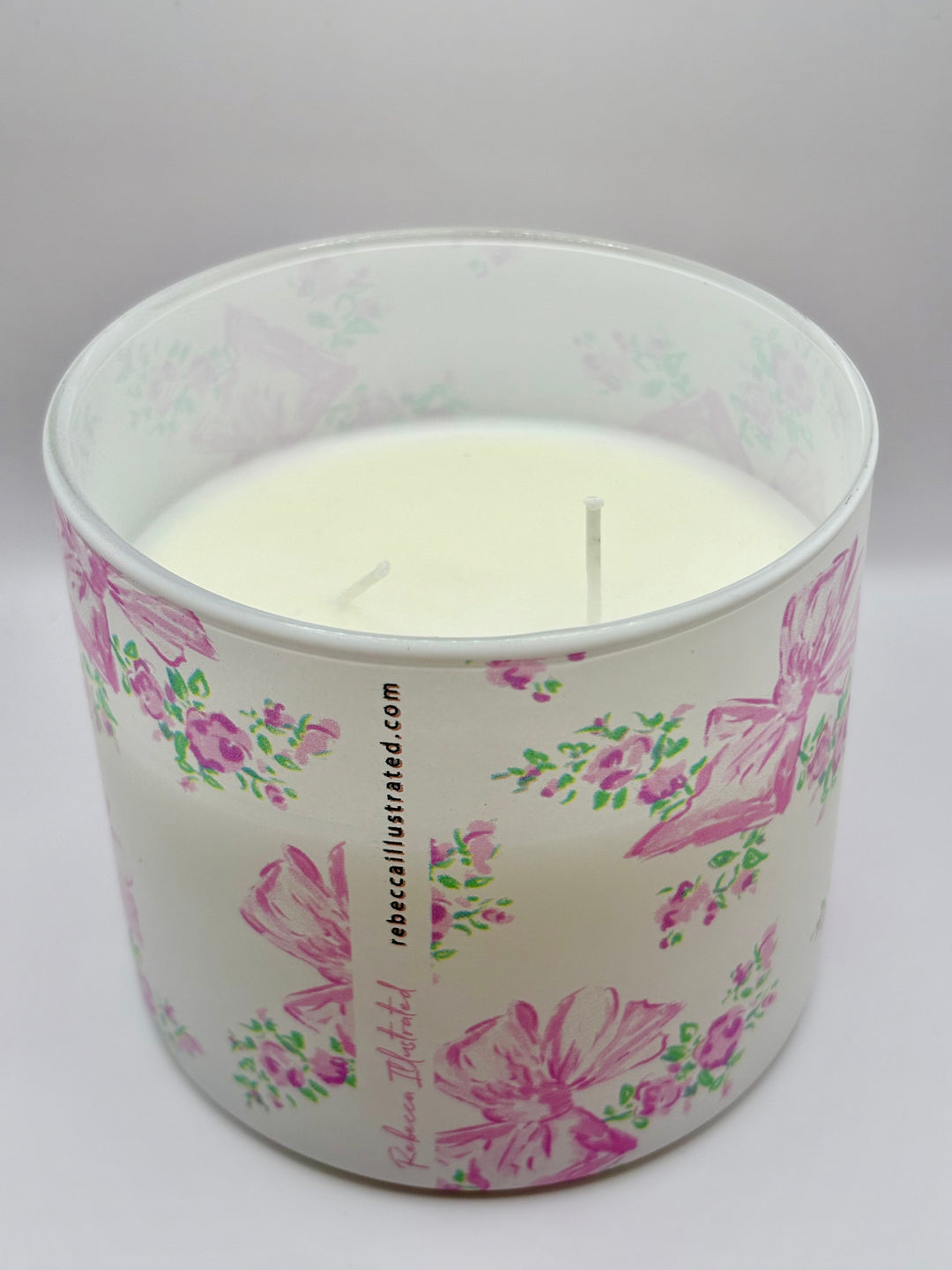 PREPPY PINK BOWS - Candle
