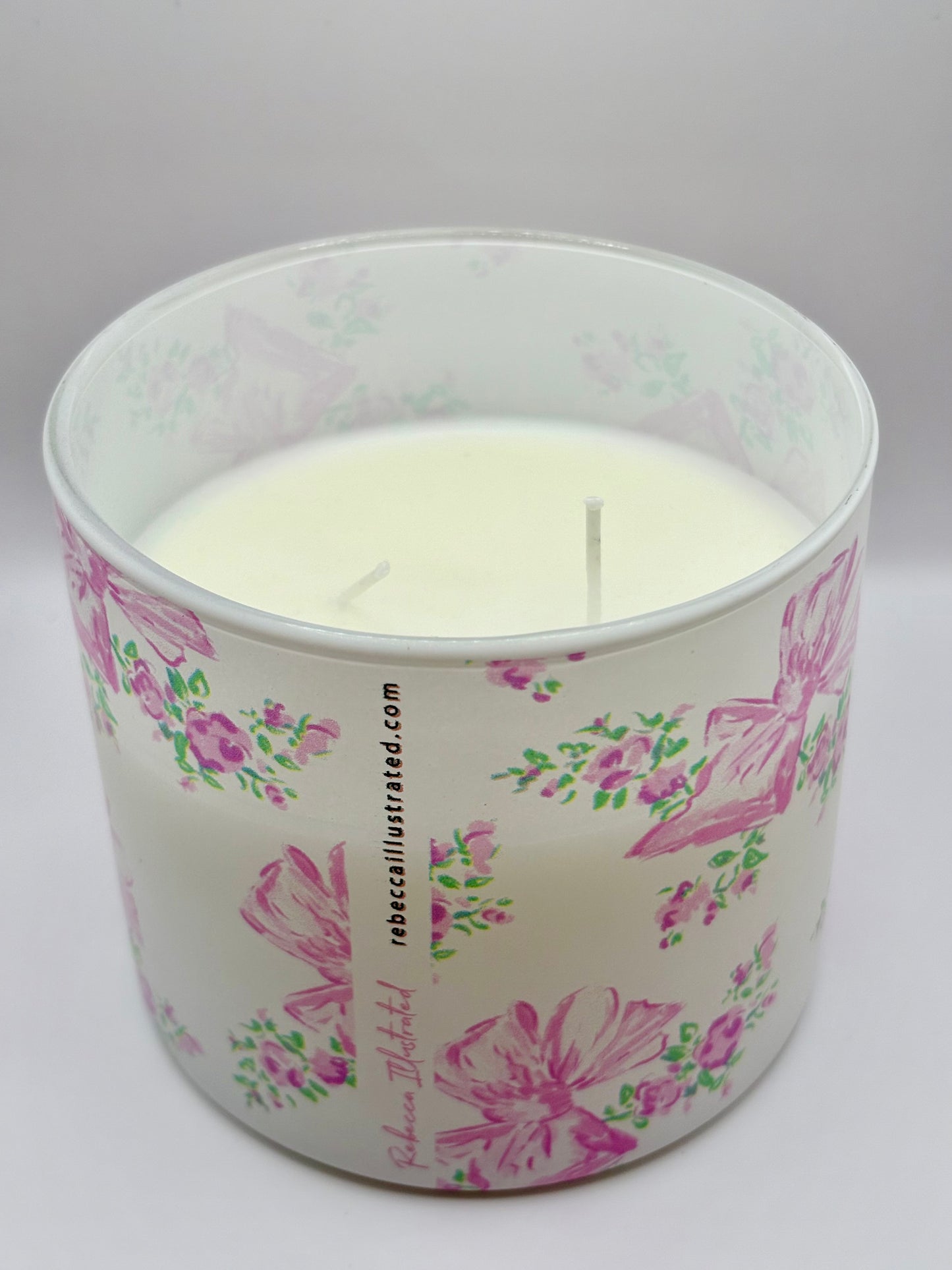 PREPPY PINK BOWS - Candle