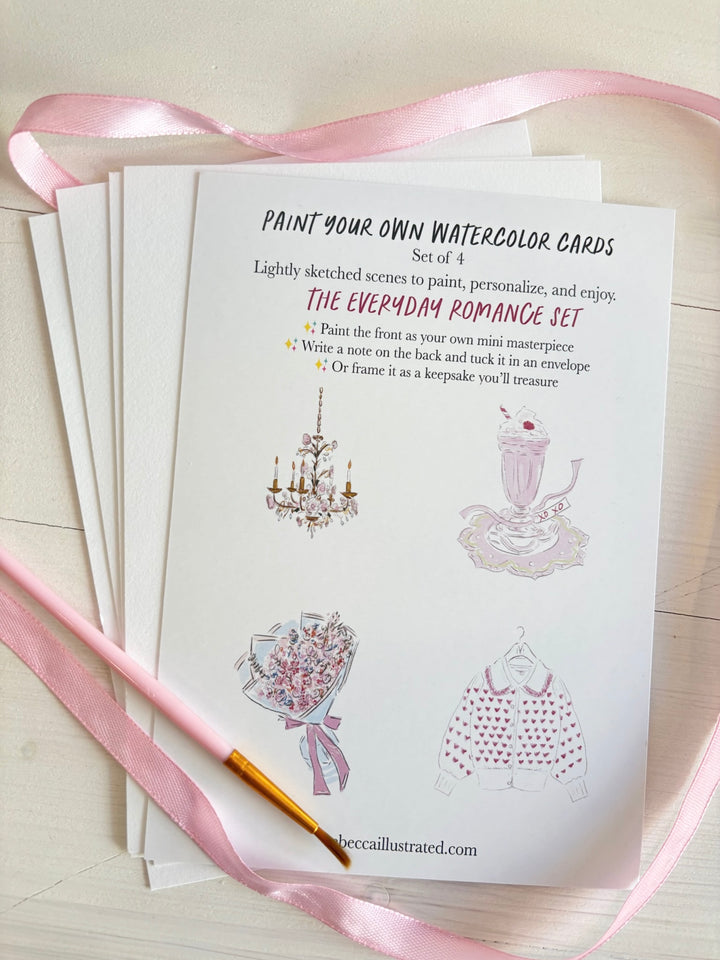 PAINT YOUR OWN:The Everyday Romance Set