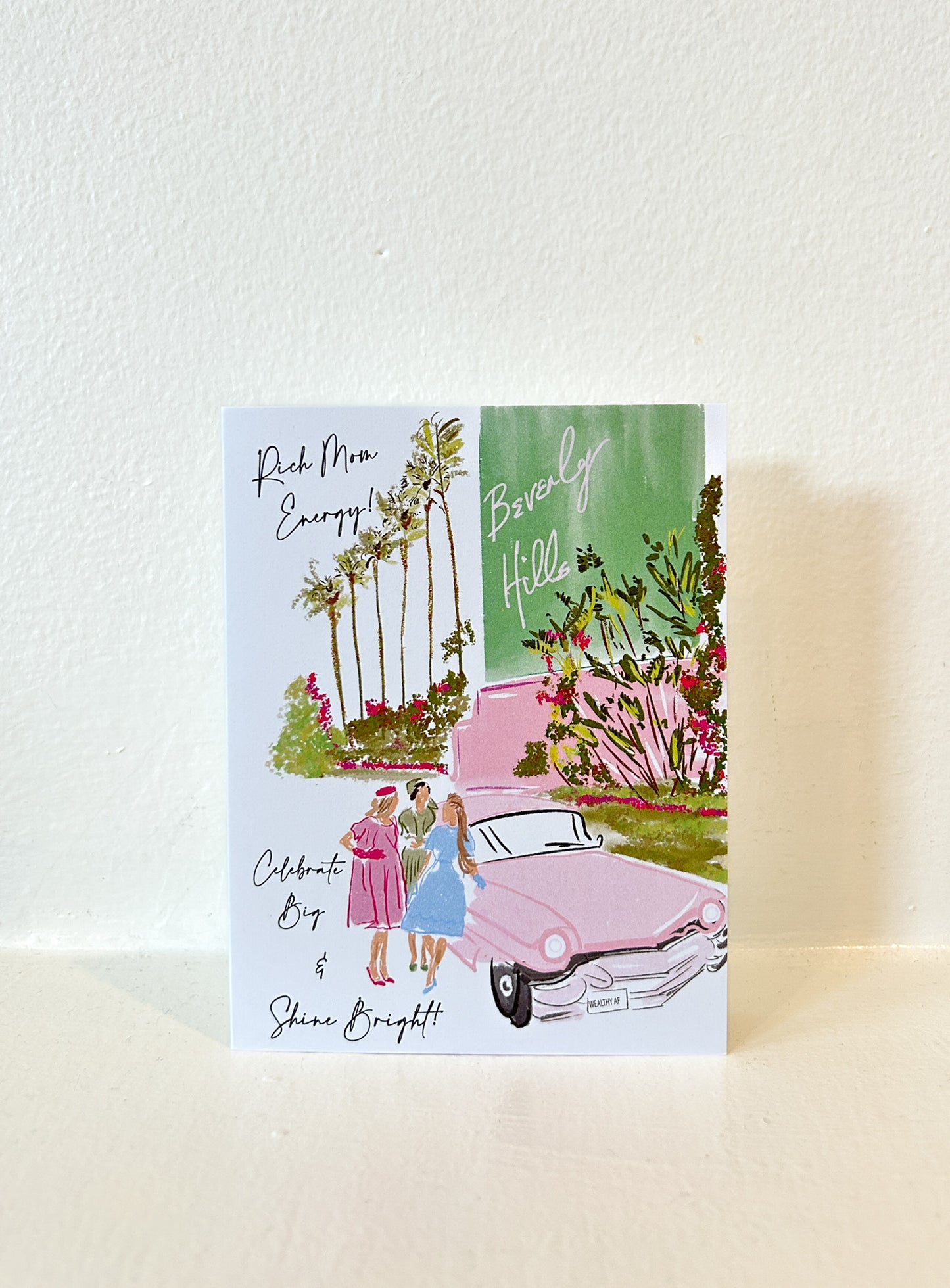 RICH MOM ENERGY CARD - Note Card