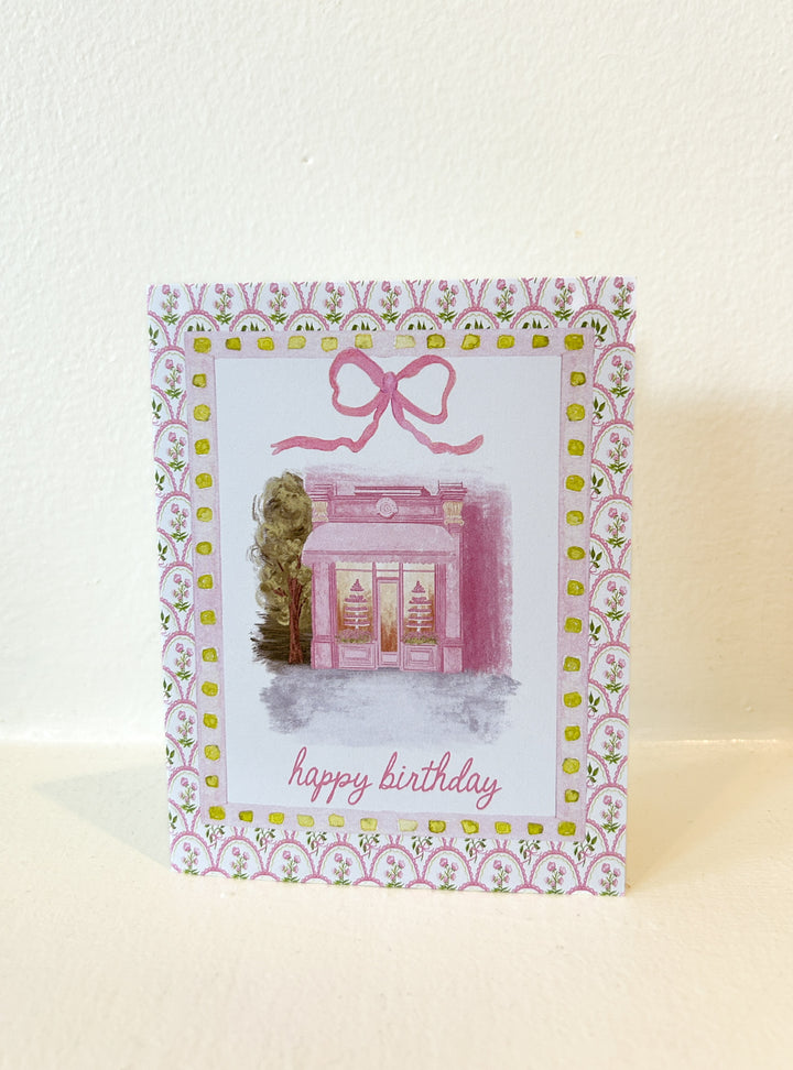 HAPPY PINK BAKERY - Note Card