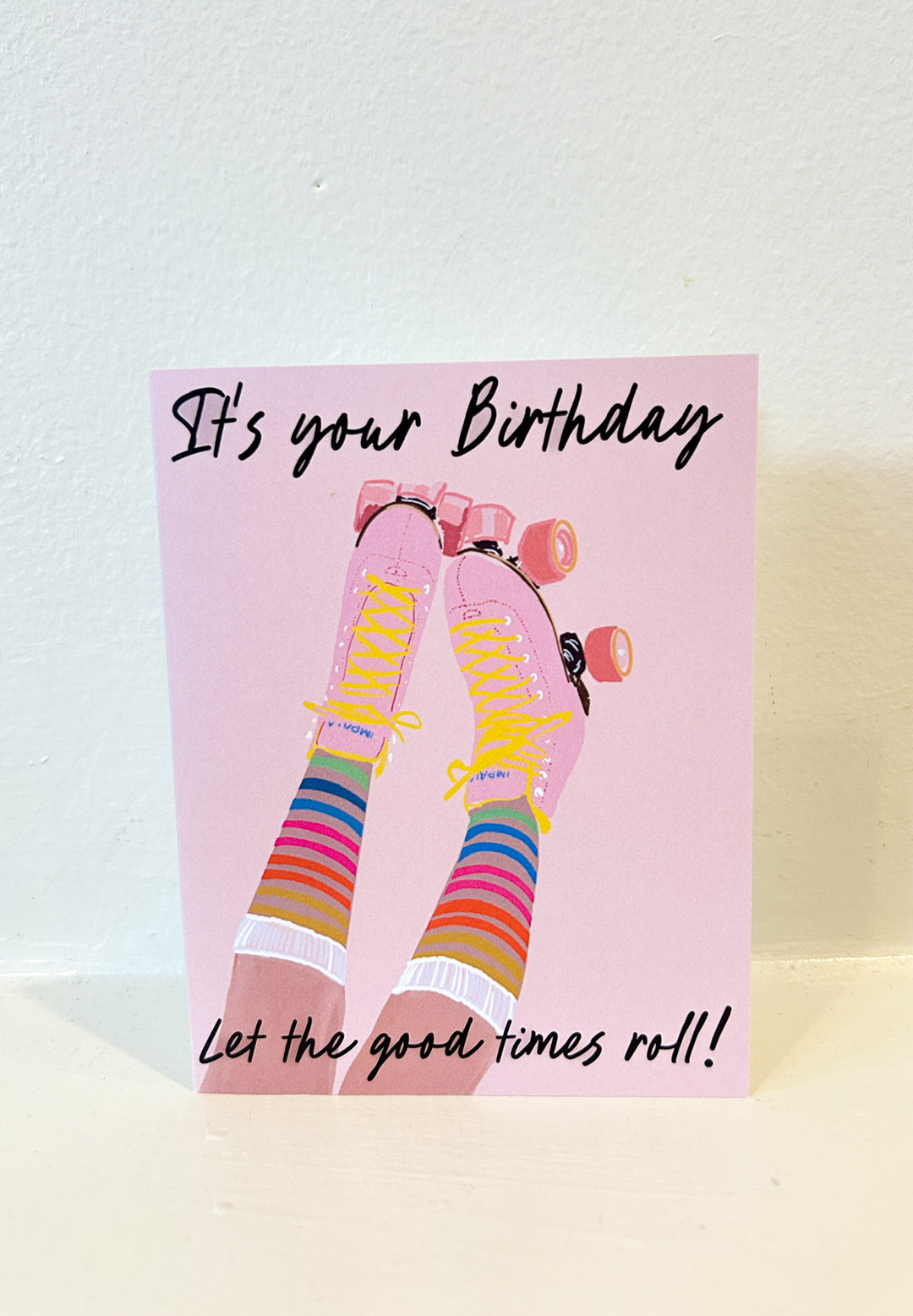 GOOD TIMES ROLL - Note Card