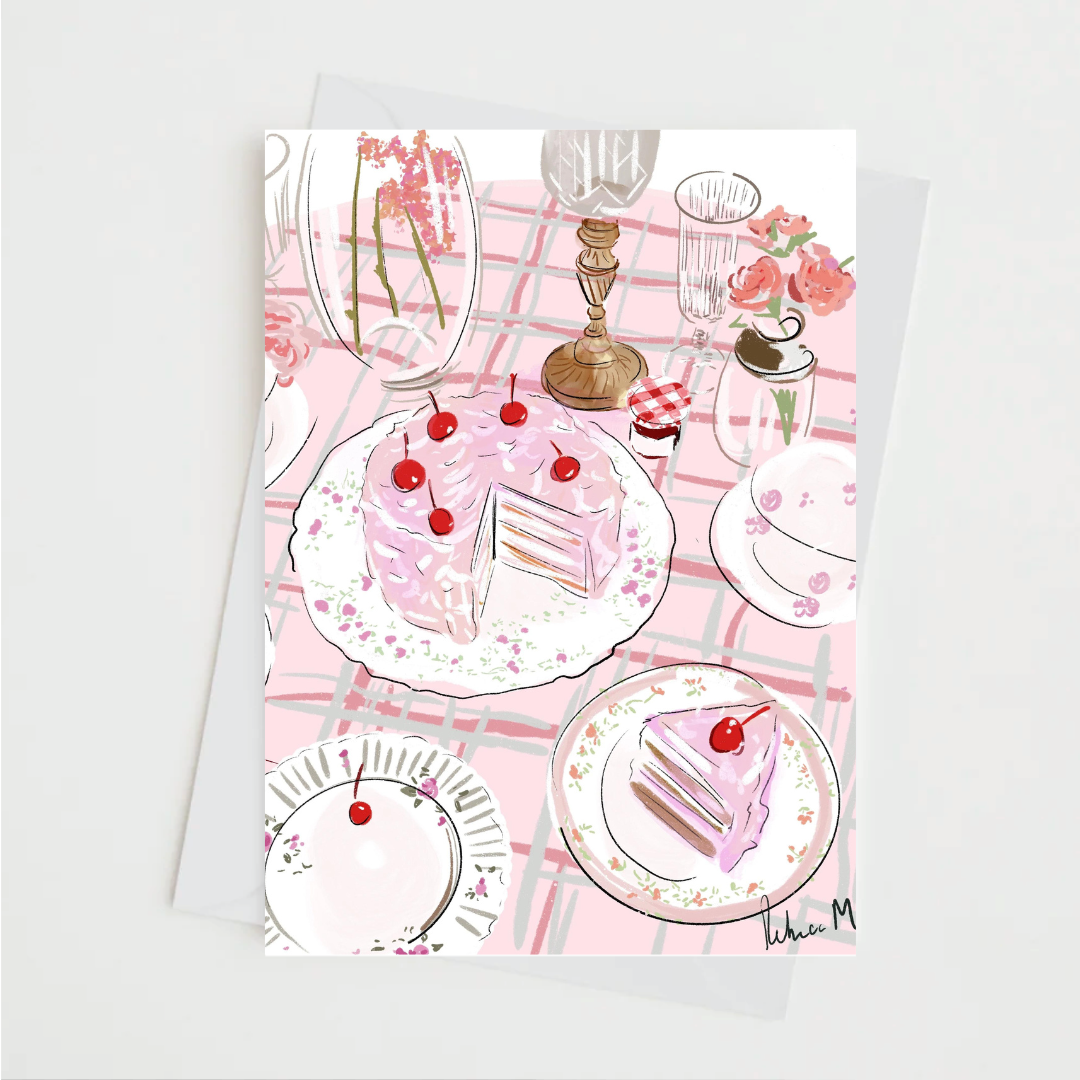 HAVE YOUR CAKE AND EAT IT TOO- Note Card