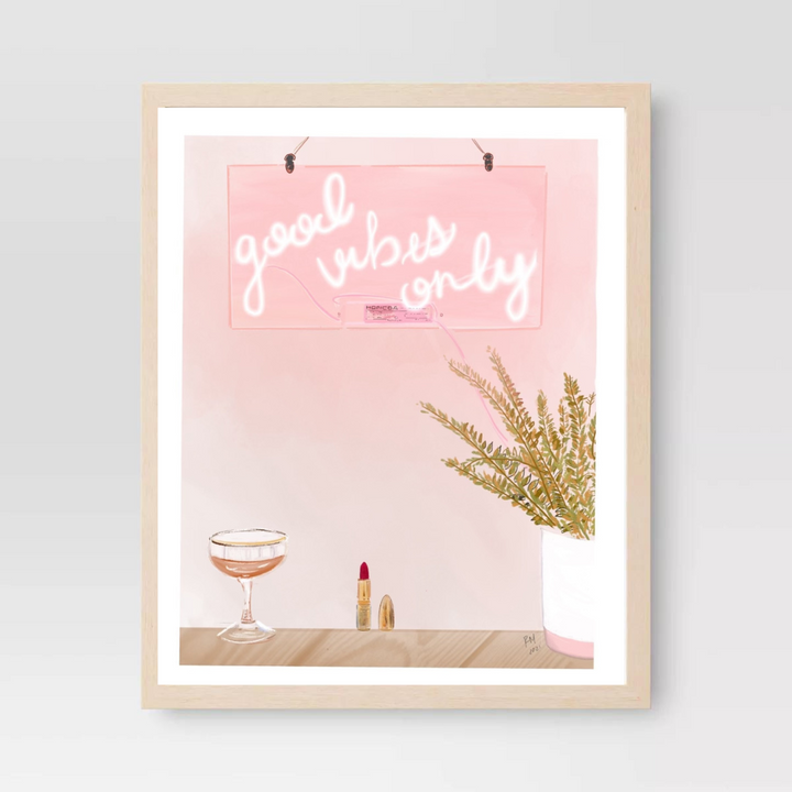 GOOD VIBES - Art Print