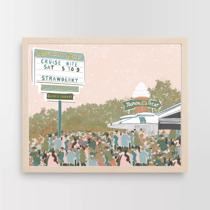 Tropical Treat, PA - Art Print