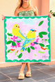 CANARIES-MAHJONG MAT
