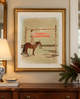 WESTERN CHRISTMAS Art Print