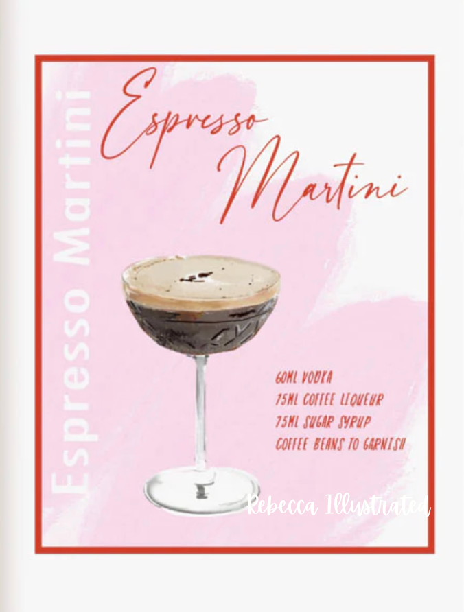 ESPRESSO MARTINI - Art Print