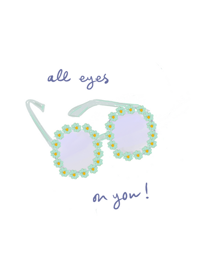 ALL EYES ON YOU - Note Card