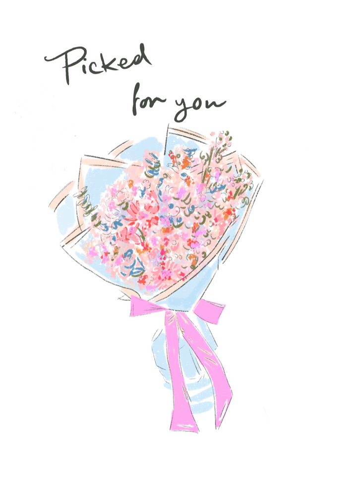 PICKED FOR YOU - Note Card