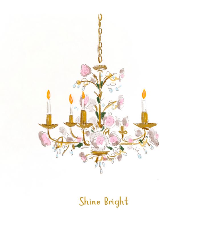 SHINE BRIGHT - Note Card