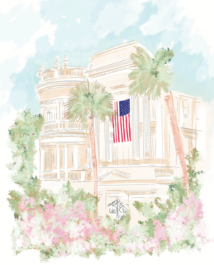 HOME FOR THE SUMMER - Art Print