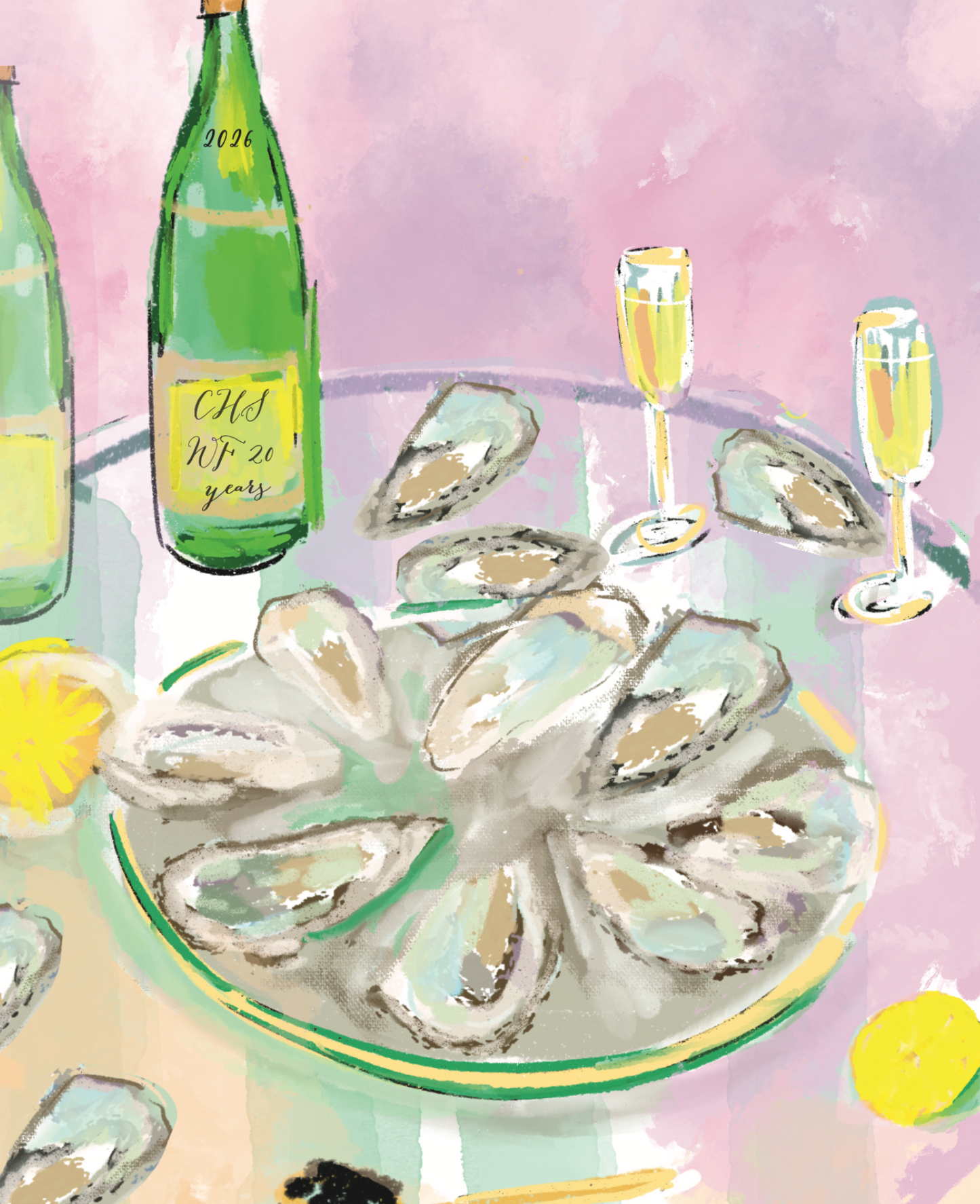 CHARLESTON WINE & FOOD '26 - ART PRINT