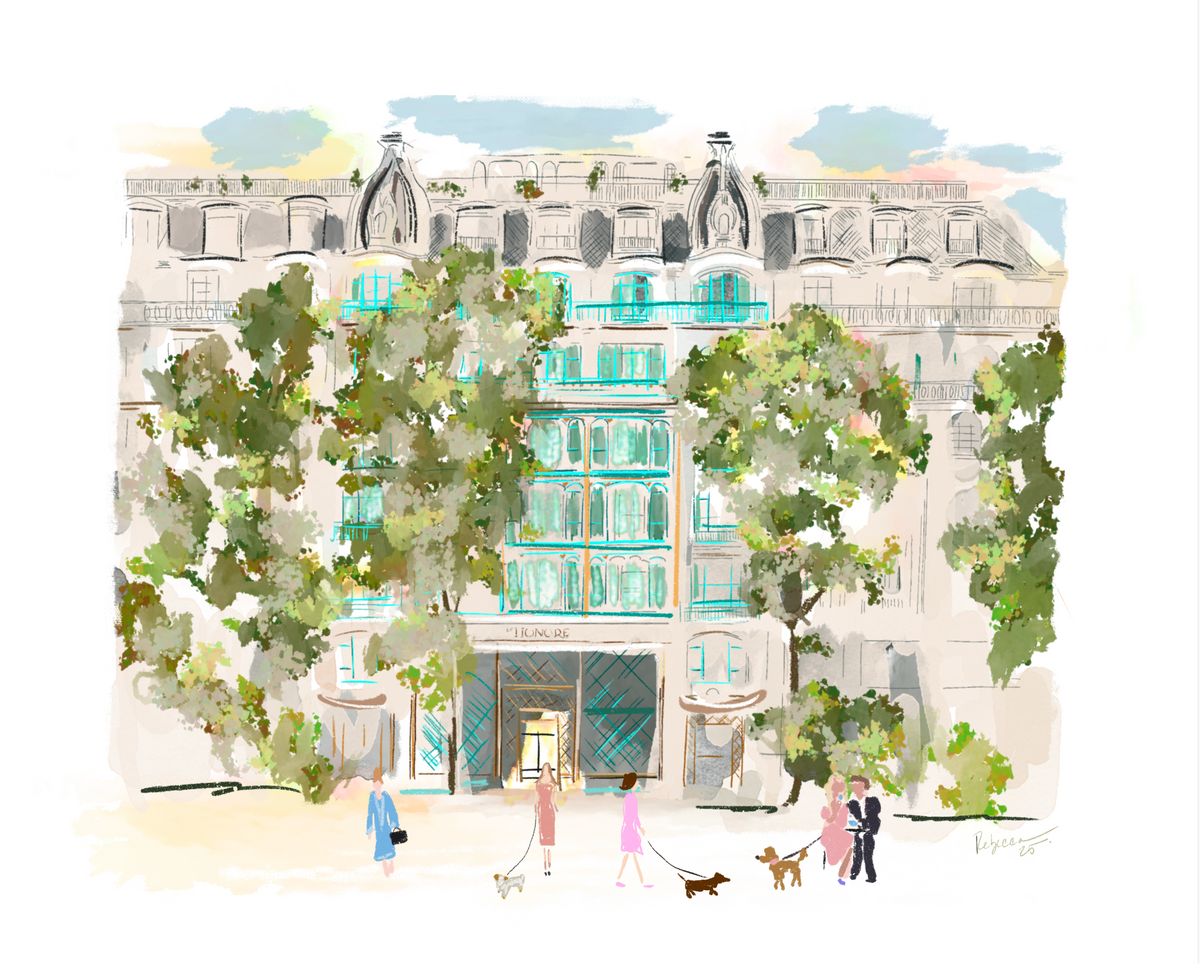 SAINT HONORE-ART PRINT