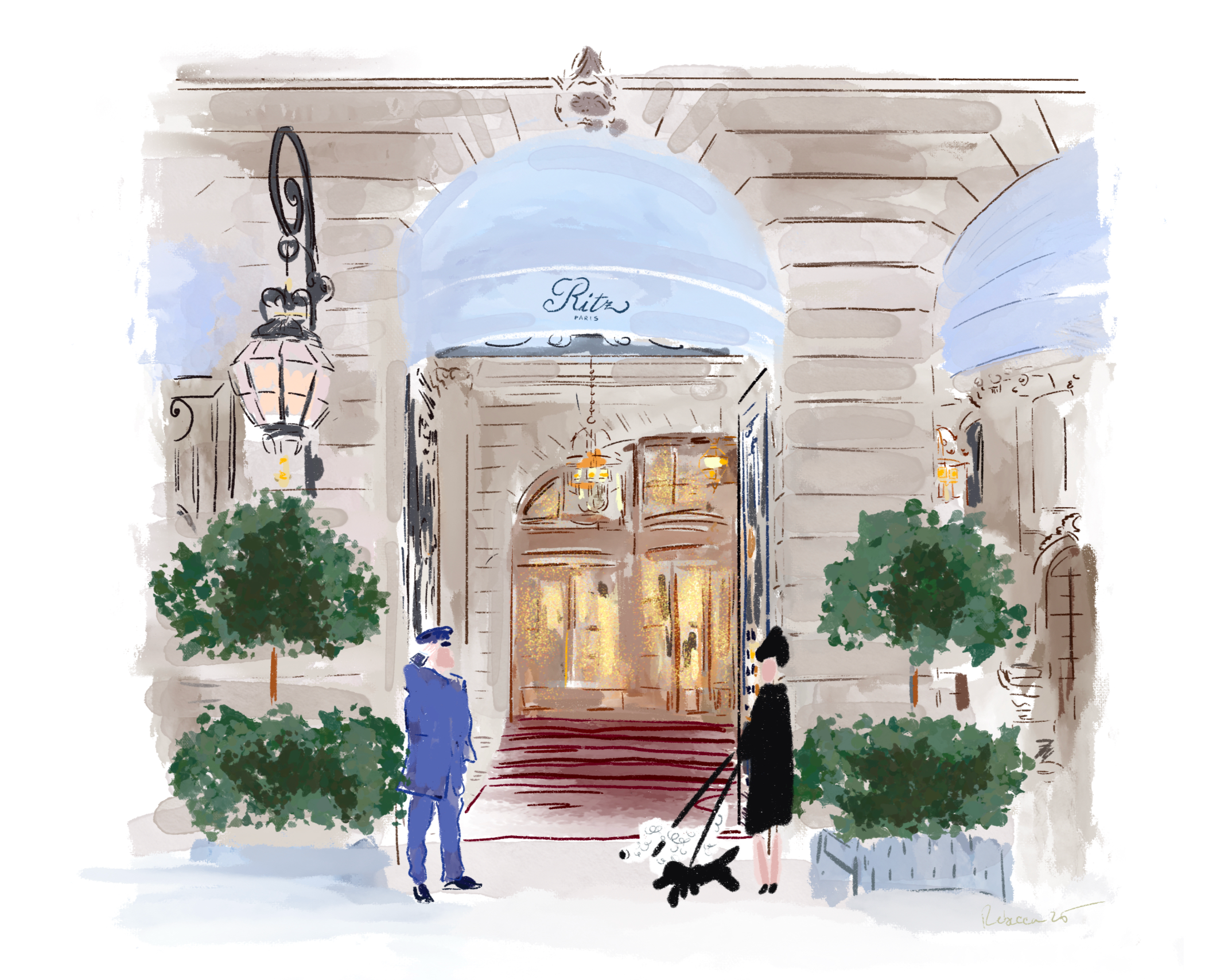 THE RITZ PARIS-ART PRINT