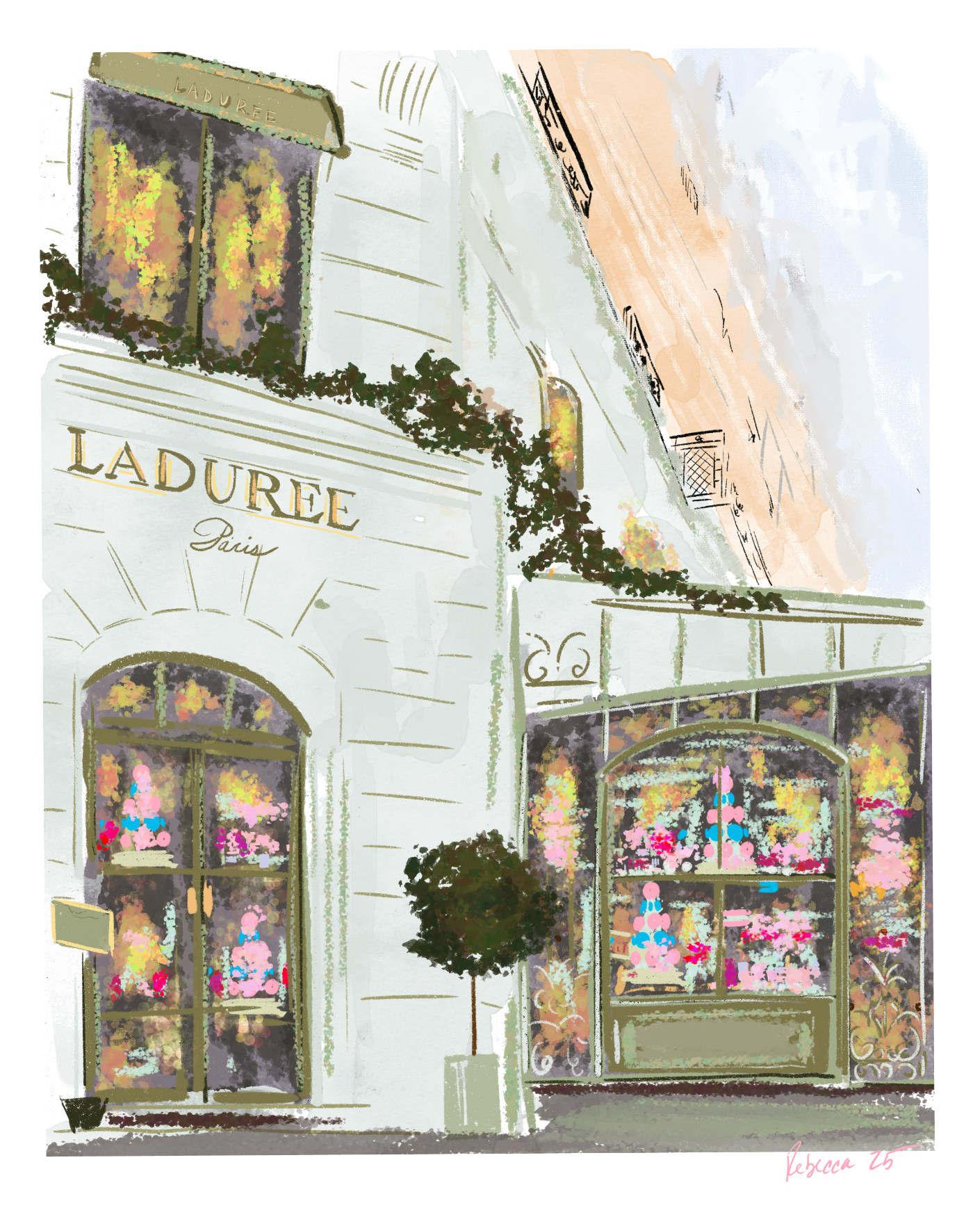 LADURÉE PARIS-ART PRINT