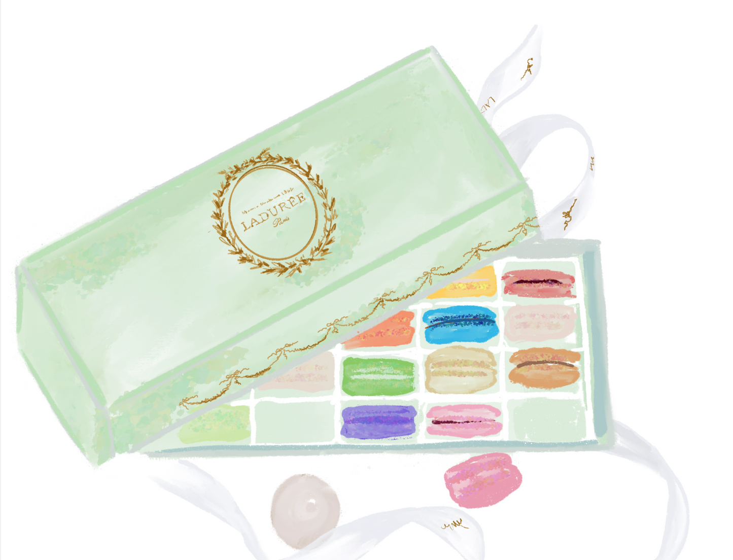 LADURÉE MACARON-ART PRINT