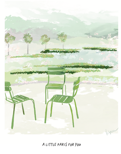 A LITTLE PARIS FOR YOU-NOTECARD