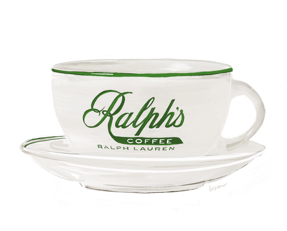 RALPH'S COFFEE Art Print