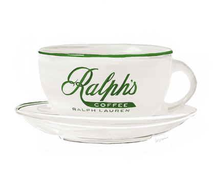 RALPH'S COFFEE Art Print