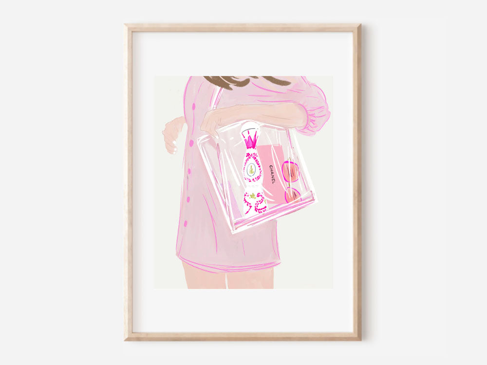 SHOPPING IN STYLE  - Art Print