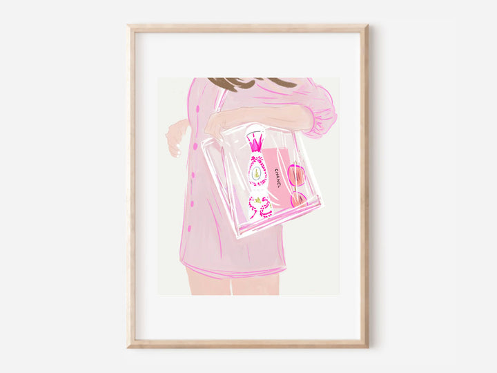 SHOPPING IN STYLE  - Art Print