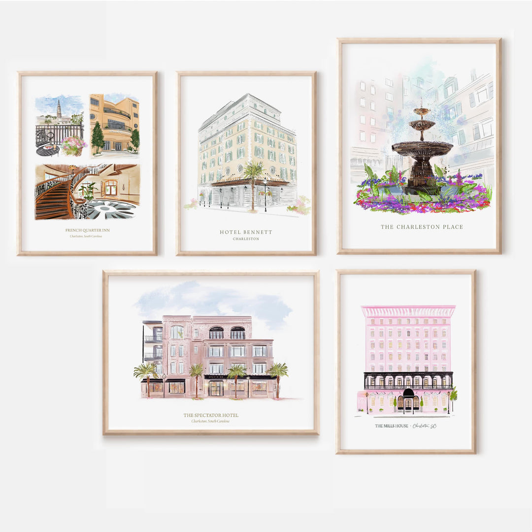 HOTEL BENNETT- Art Print