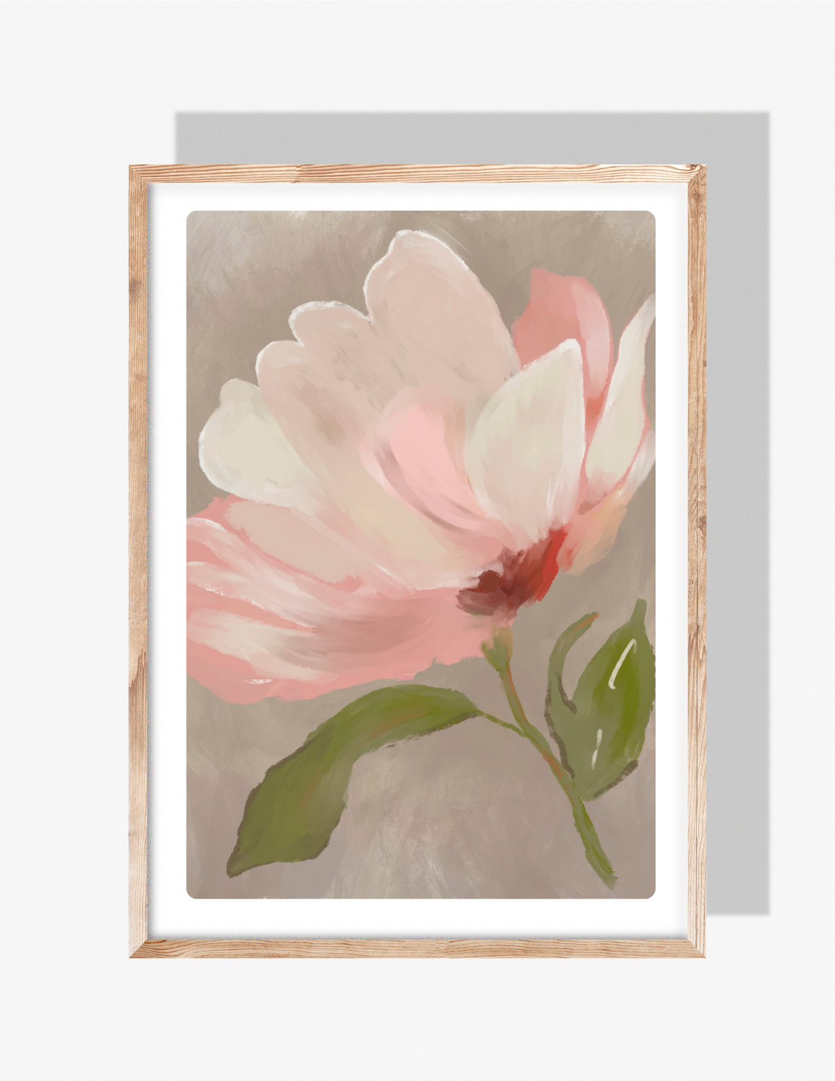 MAGNOLIA NATURAL - Art Print