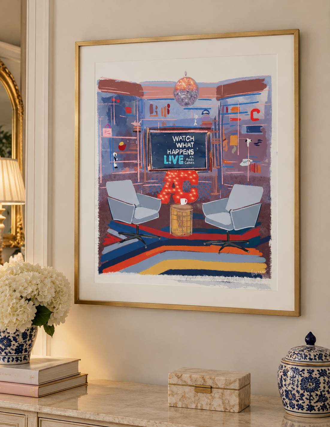 THE CLUBHOUSE Art Print