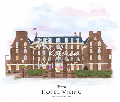 Hotel Viking Art Print