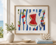 CHERRIES & WATERMELON-Art Print