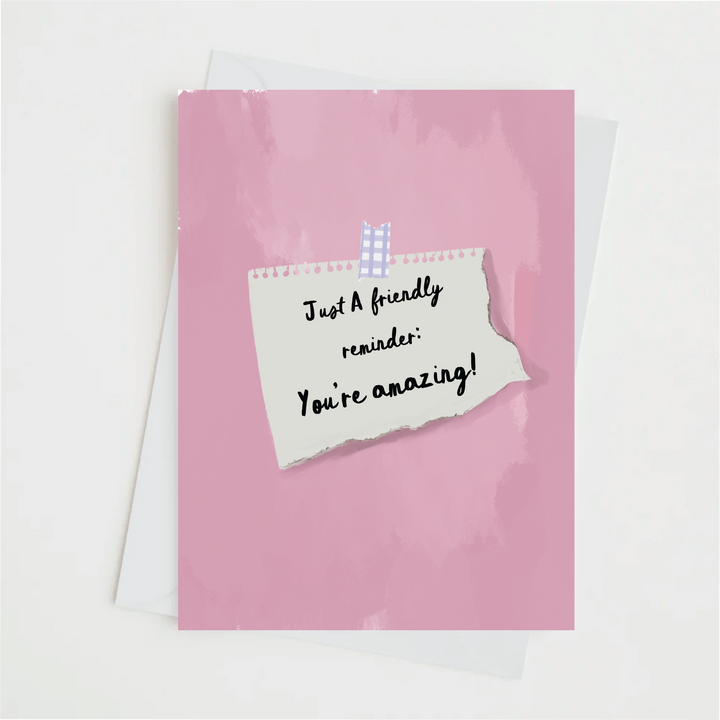 YOU'RE AMAZING - Note Card