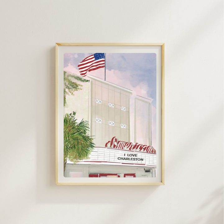 THE AMERICAN THEATER - Art Print