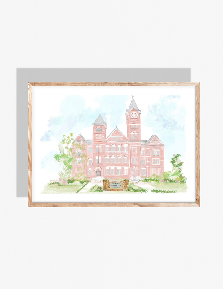 AUBURN UNIVERSITY - Art Print